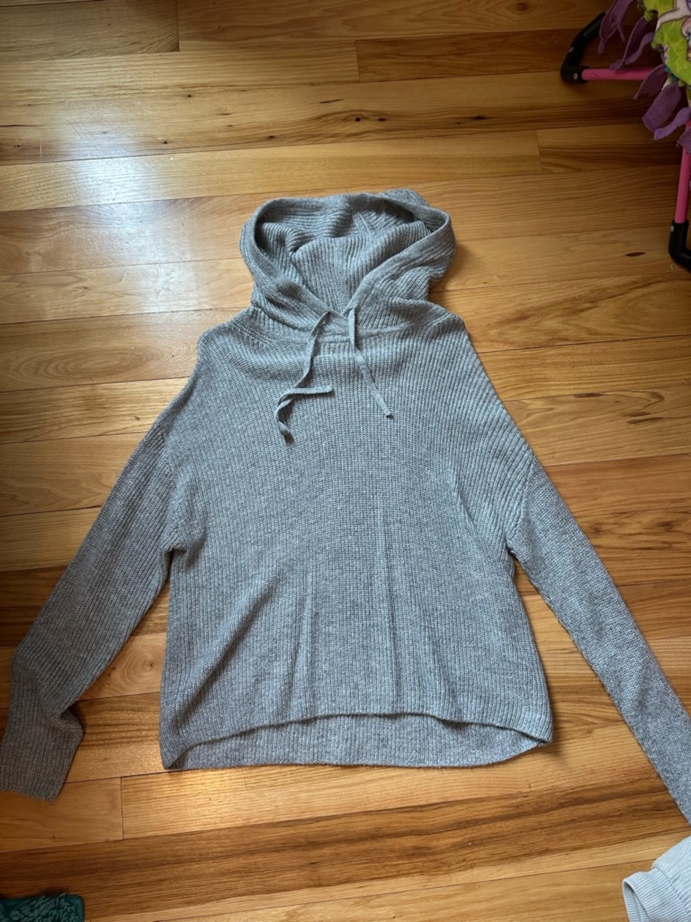 Light Gray Sweater Hoodie